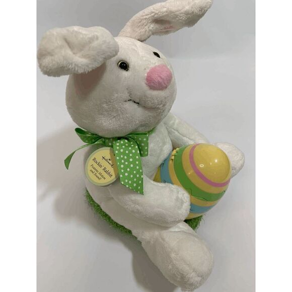 Hallmark Rockin' Rabbit with Egg Musical Plush - Picture 2 of 5